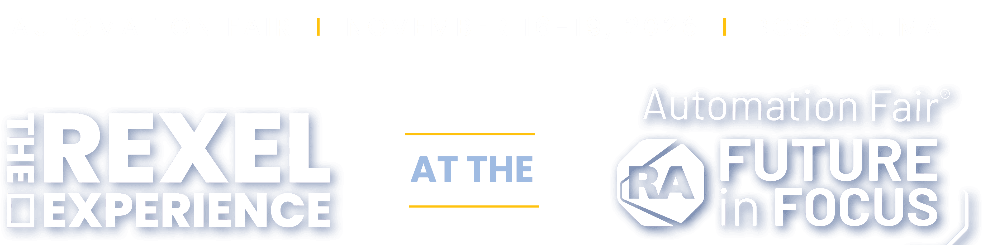 Automation Fair 2026 - The Rexel Experience